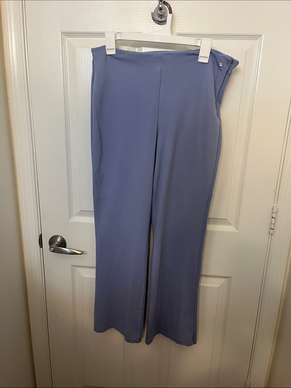Fabletics Women's Wide-Leg Pants in Dusty Blue